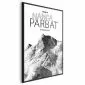 Plakat Nanga Parbat 21x30 cm z ramą czarną bez marginesu | MIRAT.