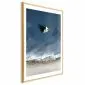 Plakat Jacht 40x60 cm z ramą złotą z marginesem | MIRAT.