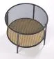 Stolik kawowy DAKOTA 80x80 dymiona/naturalna I sklep meblowy MIRAT. styl LOFT