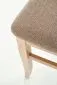 Krzesło CITRONE dąb sonoma z beżowym siedziskiem | MIRAT. styl KLASYCZNY kolekcja CITRONE