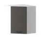 Szafka kuchenna narożna 60 CLARA WR P/L szara grafit z półkami | MIRAT. w stylu kolekcja CLARA