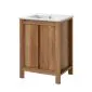 Szafka pod umywalkę CLASSIC OAK 60 cm dąb stojąca | MIRAT. w stylu  kolekcja CLASSIC COMAD