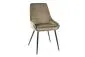 Krzesło tapicerowane COBE VELVET oliwkowe do jadalni I sklep meblowy MIRAT. styl GLAMOUR, LOFT