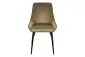 Krzesło tapicerowane COBE VELVET oliwkowe do jadalni I sklep meblowy MIRAT. styl GLAMOUR, LOFT