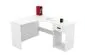 Biurko CORNER białe I sklep meblowy MIRAT. styl SKANDYNAWSKI