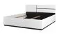 Łóżko CROSS 180x200 białe/czarne skandynawskie I sklep meblowy MIRAT. styl SKANDYNAWSKI kolekcja HV-CROSS