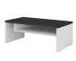 Stolik kawowy CROSS 120x60 biały/czarny z półką I sklep meblowy MIRAT. kolekcja HV-CROSS