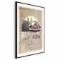 Plakat New York 21x30 cm z ramą czarną z marginesem | MIRAT.