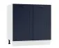 Szafka kuchenna stojąca 80 ADELE D80 granatowa I sklep meblowy MIRAT.
