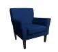 Fotel PIRO MG VELVET granatowy tapicerowany aksamitem | MIRAT. styl GLAMOUR