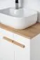 Blat łazienkowy do szafki podumywalkowej L-WOOD 61 cm dąb castello | MIRAT