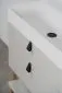 Szafka pod umywalkę nablatową MOSS 70 cm jasno szara półmat | MIRAT