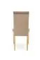 Krzesło tapicerowane DIEGO 3 VELVET beżowe na bukowych nogach I sklep meblowy MIRAT.