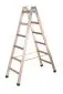 Drabina malarska drewniana Motive LMA 06 6-szczeblowa 150kg | MIRAT.
