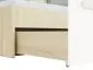 Łóżko DOT 90x200 buk/białe/szare z szufladami młodzieżowe I sklep meblowy MIRAT. styl SKANDYNAWSKI kolekcja DOT