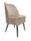 Fotel DUNAJ VELVET beżowy do salonu | MIRAT. w stylu  kolekcja