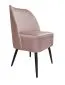 Fotel DUNAJ VELVET różowy wypoczynkowy | MIRAT. w stylu  kolekcja