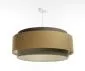 Lampa wisząca ERUTAN DUDU szara/beżowa w kształcie walca I sklep meblowy MIRAT.