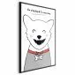 Plakat Piesek Harry 21x30 cm z ramą czarną bez marginesu | MIRAT.