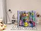 Parawan jednostronny Dla dzieci 225x172 cm 5-częściowy wielokolorowy | MIRAT.