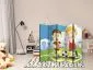 Parawan akustyczny Dla dzieci 225x172 cm 5-częściowy wielokolorowy | MIRAT.