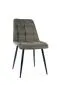 Designerskie krzesło do jadalni CHIC BREGO oliwkowe | MIRAT