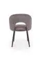 Krzesło K384 VELVET szare nowoczesne do jadalni | MIRAT. w stylu  kolekcja