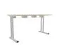 Biurko EASY SPACE C-LEG RC 140x60cm akacjowe do nauki I sklep meblowy MIRAT.