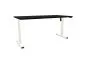 Biurko eCOMO 160x80cm czarne z regulacją wysokości do pracy I sklep meblowy MIRAT.