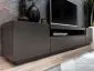 Szafka RTV ESTON B grafit mat nowoczesna do salonu | MIRAT. w stylu  kolekcja