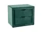 Szafka nocna ET-002 VELVET zielona do sypialni I sklep meblowy MIRAT. styl GLAMOUR