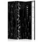 Parawan akustyczny Tła i desenie 135x172 cm 3-częściowy czarny | MIRAT.