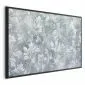 Plakat Przetarte wzory roślinne 30x21 cm z ramą czarną bez marginesu | MIRAT.