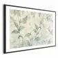 Plakat Artgeist Akwarelowe listki 42 x 29,7 cm 1 szt z ramą czarną i marginesem | MIRAT. kolekcja f-H-10016-ao-a