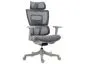 Fotel biurowy obrotowy Winner szary z mechanizmem TILT | MIRAT