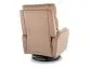 Fotel Rozkładany z Kołyską ARGOS VELVET Beżowy | Centrum Relaksu