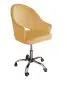 Fotel JENISEJ VELVET musztardowy/curry biurowy | MIRAT.
