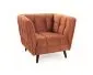 Fotel do salonu CASTELLO VELVET 1 cynamonowy I sklep meblowy MIRAT. styl GLAMOUR