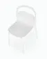 Krzesło K490 białe plastikoweI sklep meblowy MIRAT.