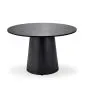 Stół okrągły GINTER 120x120 czarny I sklep meblowy MIRAT.