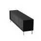 Szafka RTV BULLET RTV-1 180 czarna I sklep meblowy MIRAT.  kolekcja BULLET