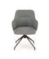 Krzesło tapicerowane K527 szare obracane I sklep meblowy MIRAT.