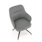 Krzesło tapicerowane K527 szare obracane I sklep meblowy MIRAT.