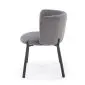 Krzesło tapicerowane K531 VELVET szare w stylu loftowym I sklep meblowy MIRAT. styl LOFT