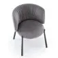 Krzesło tapicerowane K531 VELVET szare w stylu loftowym I sklep meblowy MIRAT. styl LOFT