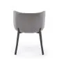 Krzesło tapicerowane K531 VELVET szare w stylu loftowym I sklep meblowy MIRAT. styl LOFT