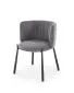 Krzesło tapicerowane K531 VELVET szare w stylu loftowym I sklep meblowy MIRAT. styl LOFT