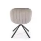 Krzesło tapicerowane K533 szare/czarne obracane kubełkowe I sklep meblowy MIRAT. styl LOFT
