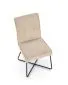 Krzesło tapicerowane K534 beżowe pikowane oparcie I sklep meblowy MIRAT. styl LOFT