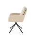 Krzesło tapicerowane K536 beżowe obracane 360° I sklep meblowy MIRAT. styl LOFT